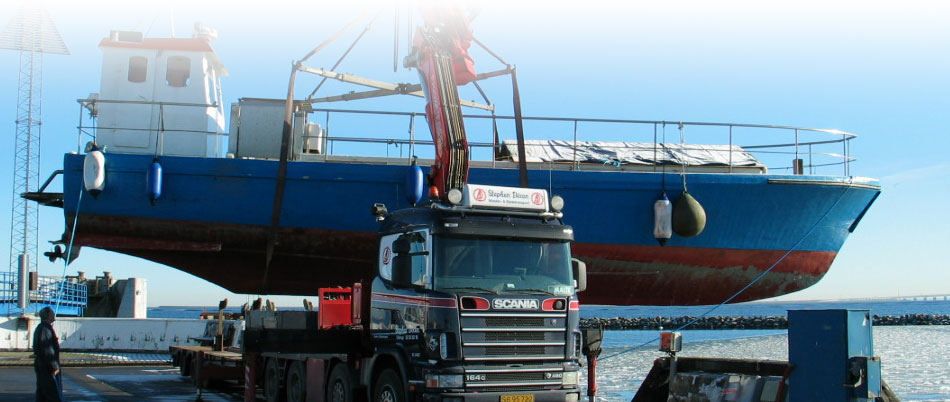 Kran og specialtransport med Stephen Dixen